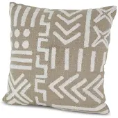 Safaary Coussin Marocain Hieroglyph 45 x 45cm