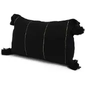 Safaary Pom-Pom marocain noir et argent