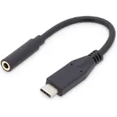 Digitus AK-300321-002-S Adaptateur audio USB Type-C Type-C/St vers jack 3.5mm/Bu.