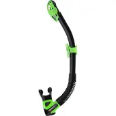 Mares Rebel Dry Diving Snorkel Vert,Noir