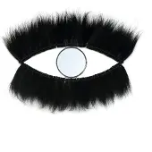 Bazar Bizar Bazar Bizarre Le Miroir Oeil Noir-noir | JAAT003B-L-60x100