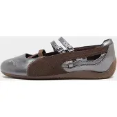 Puma Ballerines à lanières 'Speedcat Lux' marron / argent