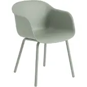 Muuto Fiber Outdoor Chaise Dusty Green