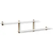 Gejst - Nivo Etagère Large H Clair Chêne/Blanc