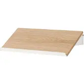 New Works Magazine Shelf Lot de Kit Oak | White