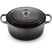 Le Creuset Poêle ronde en fonte Flint 26cm 5.3L