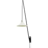 Serax Applique En Acier Et Porcelaine Blanche 20 X 42 Cm Seam -
