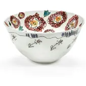 Serax Midnight Flowers Bol de Service M | Anemone Milk