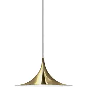 Gubi Semi Pendant Ø 30 | Polished Brass