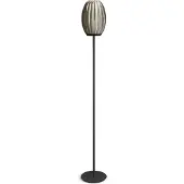 Herstal Lampadaire , Noir, Salon / séjour, Verre
