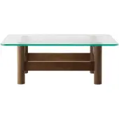 Audo Copenhagen Brasilia Lounge Table Dark Stained Oak
