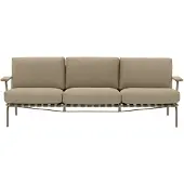 Muuto Settle Canapé 3 Places Ribbed Weave 5| Taupe