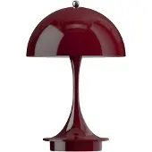 Louis Poulsen Lampe de table portable Panthella 160 bordeaux opaque