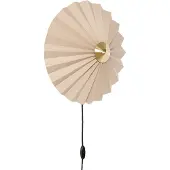 Hubsch Pliss Applique Zand/laiton | 991310