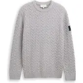 Tom Tailor Pull-over gris