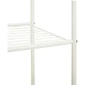 vidaXL Porte-vêtements Uni Blanc