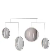 DCW éditions Focus Lustre White | 4 Lights