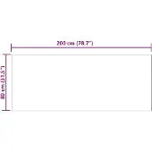 vidaXL Tapis en mouton synthétique Tafalla Beige 80 x 200 cm Polyester