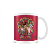 Steven Rhodes Mug Merchandising Fun de - My Imaginary Friends - pour Indifférent - blanc - Taille Standard