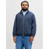 Jack & Jones Rush Harrington Plus Size Jacket Bleu 3XL / Regular Homme