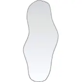 vidaXL Miroir mural argenté 60x25 cm