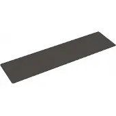 vidaXL Tapis de couloir aspect sisal anthracite 80x300 cm