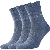 Tom Tailor Chaussettes Femme Chaussettes Paquet de 3 femme - Bleu - 35 / 38