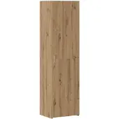 vidaXL , meuble de rangement, 2 pièces, chêne artisanal, 50 x 41 x 225 cm