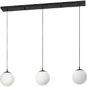 Eglo Lampe suspendue Rondo 3 avec des boules de verre