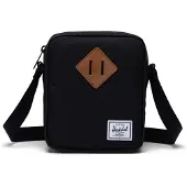 Herschel Sac à Bandoulière - Heritage - EcoSystem - Noir - - UneTaille - Sac à Bandoulière