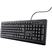 Trust TK-150 clavier Bureau USB Français Noir