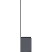 vidaXL Écran de confidentialité de jardin Anthracite 32 x 140 cm