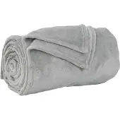 vidaXL Jeté Gris 150 x 200 cm Toison