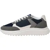 Jack & Jones Baskets basses 'JFWASPIRE' bleu marine / gris foncé / blanc