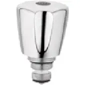 Kludi Terralux partie supérieure 3/8" eau chaude Terralux poignée ABS, 1 pièce.