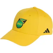 Adidas Jff Jamaica Baseball Cap Jaune 58 cm