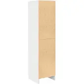 vidaXL Buffet haut blanc 31,5 x 32 x 122,5 cm