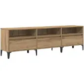 vidaXL Armoire TV Artisan-Chêne 150x30x44,5 cm Bois composite