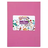 Colorations - Feuilles de mousse rose, 10pcs.