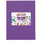Colorations - Feuilles de mousse violet, 10pcs.