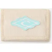 Rip Curl Icon Cord Woman Wallet Beige Femme