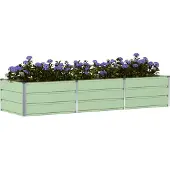 vidaXL Jardinière Vert 240 X 80 X 45 Cm Acier