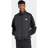 Adidas Gilet de sport 'City Tech' noir / blanc