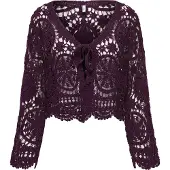 ONLY Cardigan 'ONLWaterly' lie de vin