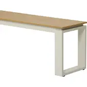 Outfit Martinus banc de jardin 180x36 cmReproduction teck.