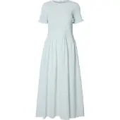 Selected femme Robe 'SLFHannah' bleu clair