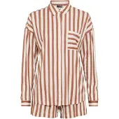 LASCANA Shorty marron / blanc