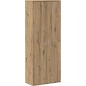 vidaXL Highboard Chêne Artisan 70 x 33,5 x 180 cm Matériau dérivé du bois