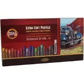 Taidepiste Set of Artist's Extra Soft Pastels Coffret de pastels secs 48 pièces