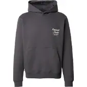 Jack & Jones Sweat-shirt 'JWHNORREBRO' anthracite / blanc cassé